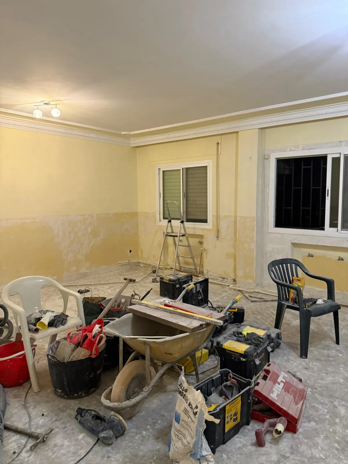 Trabajo real de reforma de una vivienda realizado por Grigore